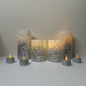 CANDLES LED SET OF 8 WITH REMOTE🕯️